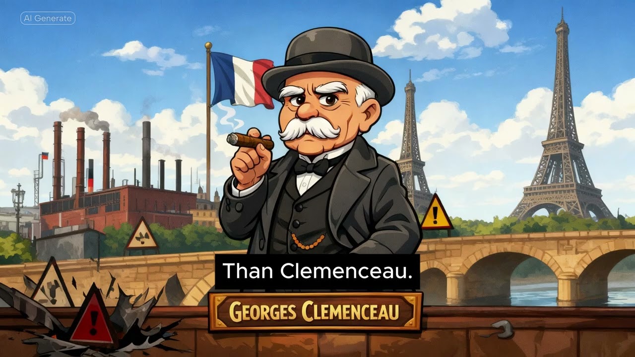 Paris Peace Conference Explained: What Clemenceau, Lloyd George & Wilson Wanted