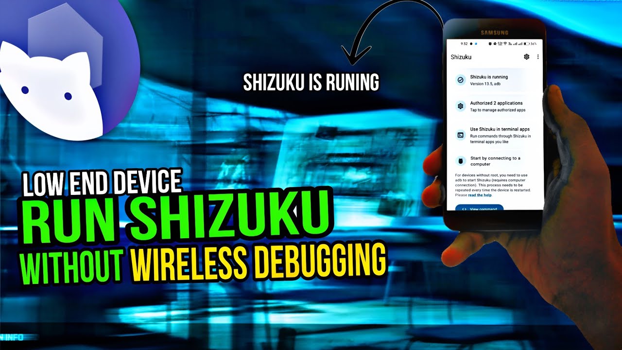 Run Shizuku without enable the wireless debugging-||- Wireless Debugging missing problem