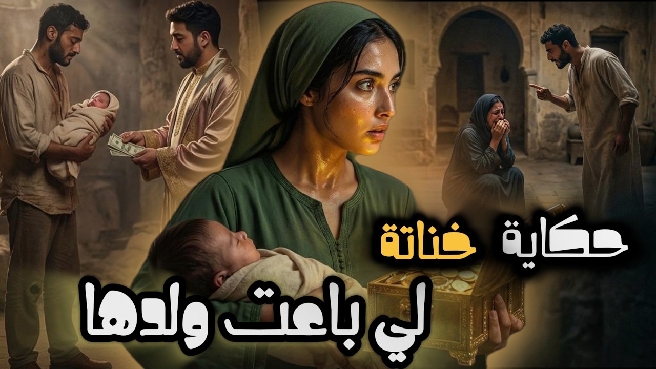 حكاية خناتة لي باعت ولدها 💰💔| من أروع قصص التراث المغربي قبل النوم 🌙📜