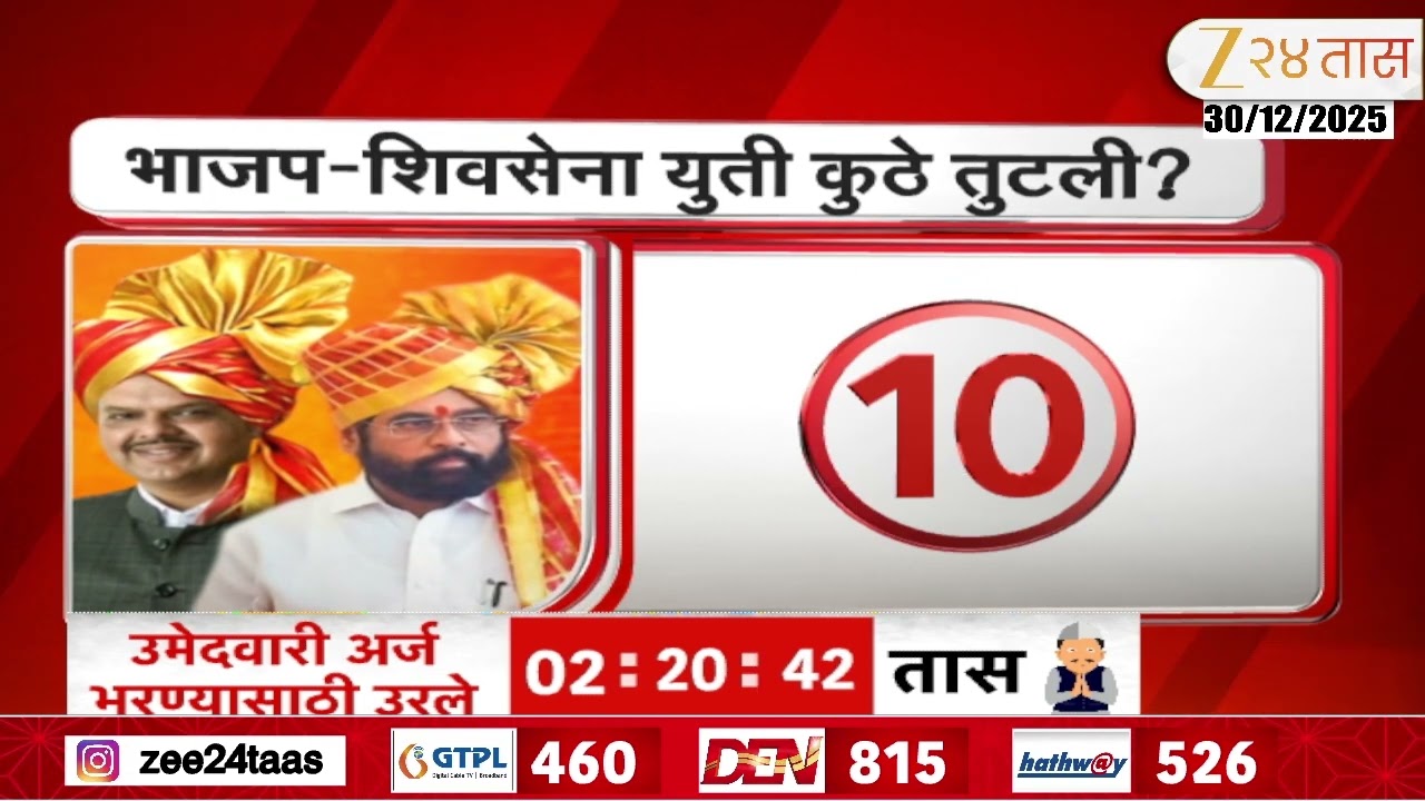 BJP Shivsena Yuti |  मनपा निवडणुकांच्या रणधुमाळीला वेग, भाजप-शिवसेना युती कुठे तुटली?