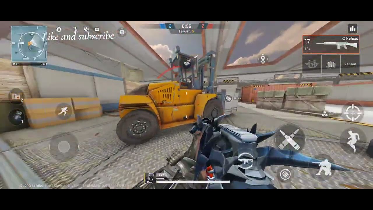 Blood strike gameplay 1v1 intense gameplay 