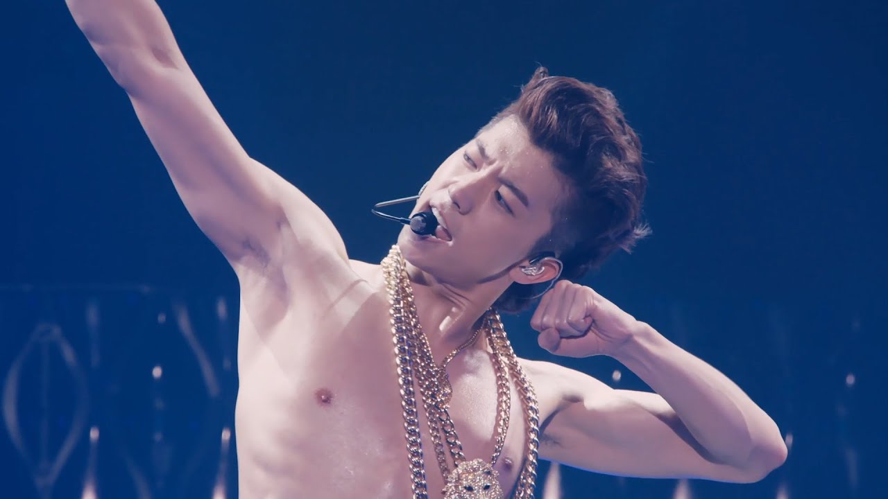 Wooyoung (from 2PM) Superman 「 Premium Showcase Tour 2015 'R.O.S.E' 」