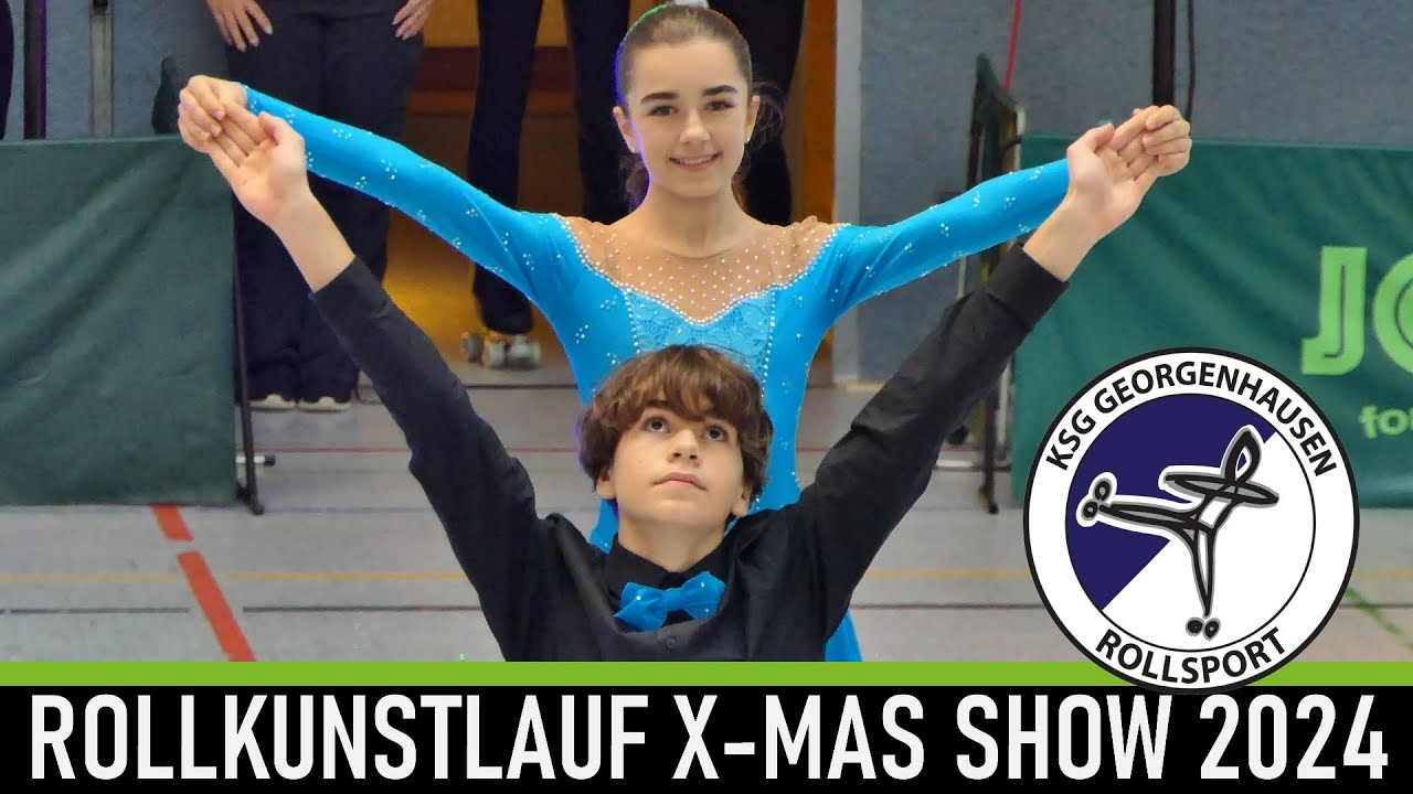 KÜR Paarlauf | Sophie & Telmo | Rollkunstlauf - X-Mas Show 2024 | KSG Georgenhausen