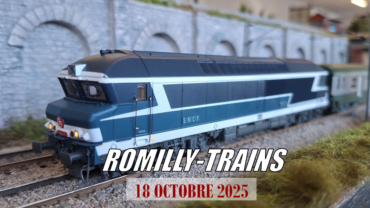 Romilly-Trains 18 Octobre 2025