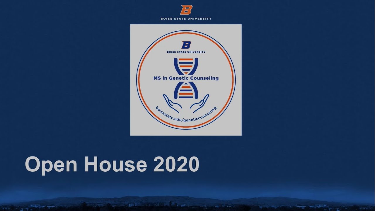 Genetic Counseling Virtual Open House 2020