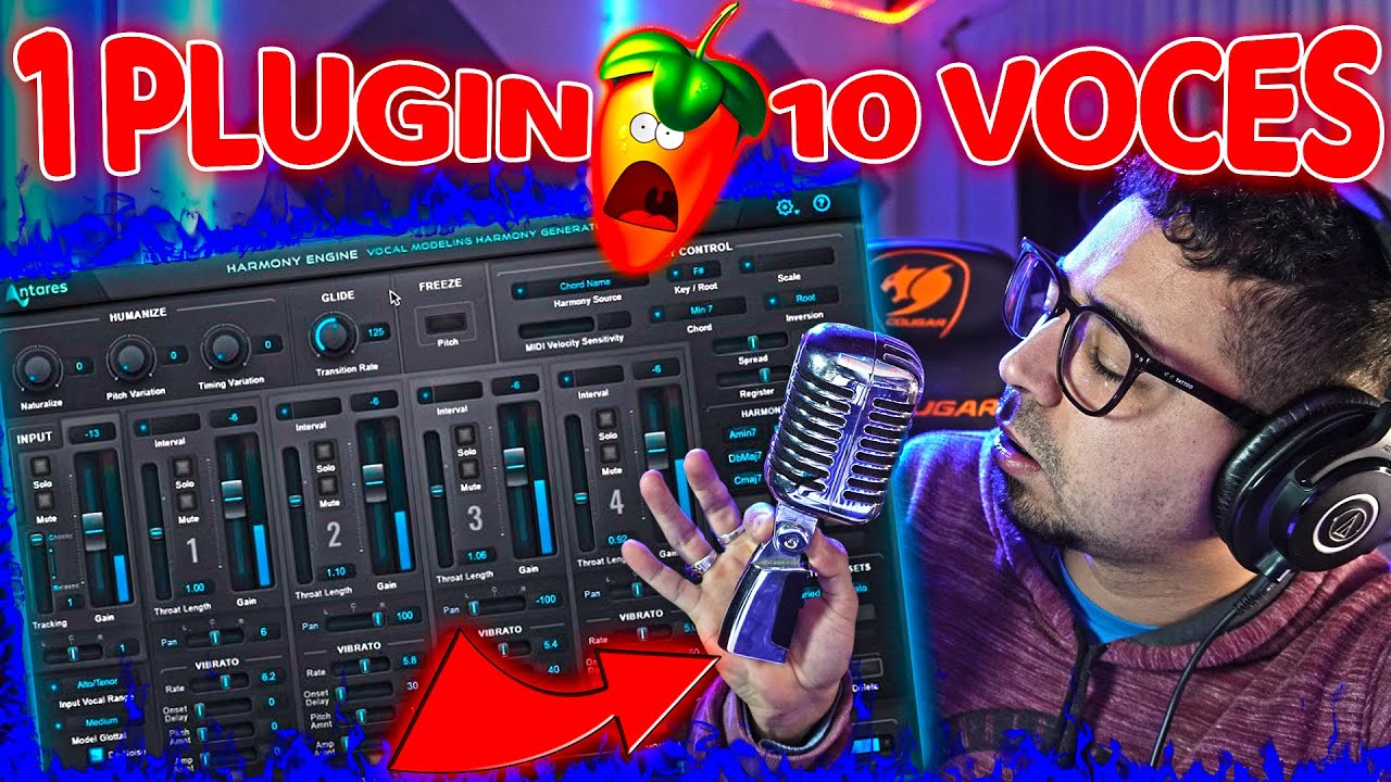 🎙COMO ARMONIZAR VOCES en FL STUDIO || Como HACER COROS de UNA VOZ en FL STUDIO