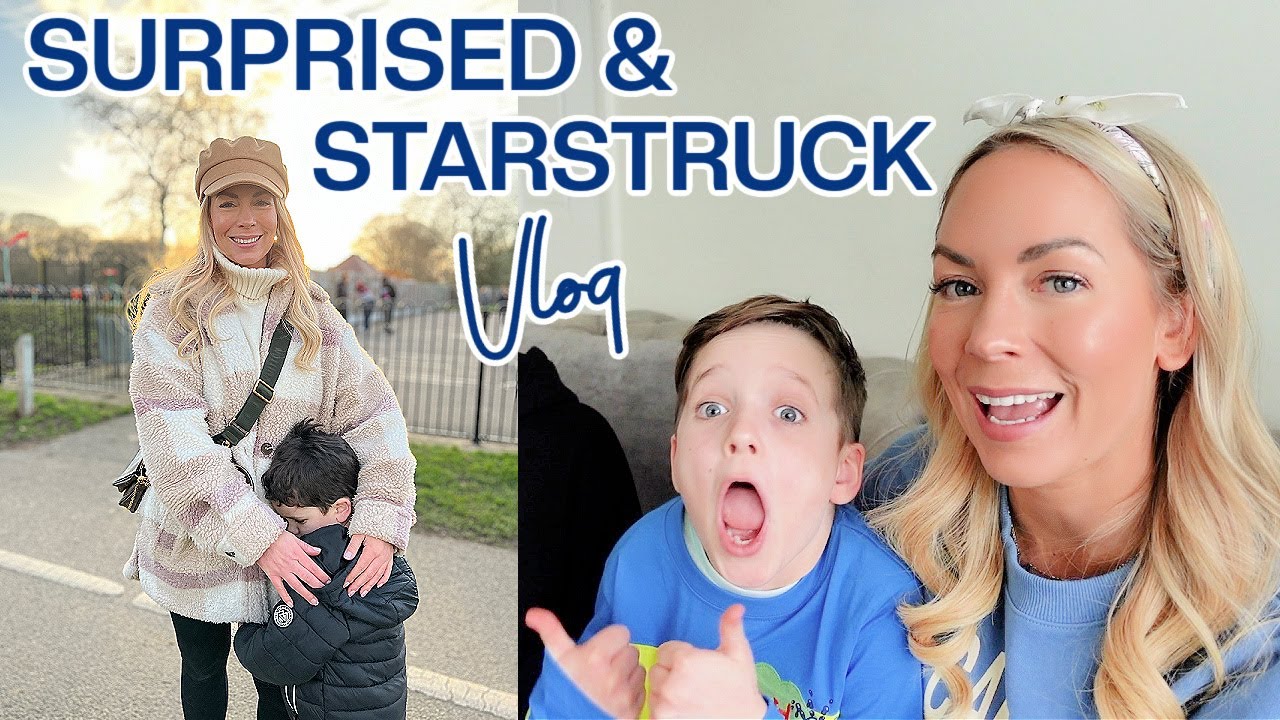 DAY IN THE LIFE w/ 3 KIDS | SURPRISE + STARSTRUCK | Emily Norris AD
