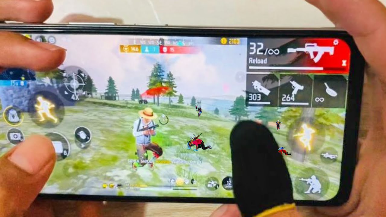 Handcam ⚡️ Free Fire 🔥 Br Rank Gameplay 
