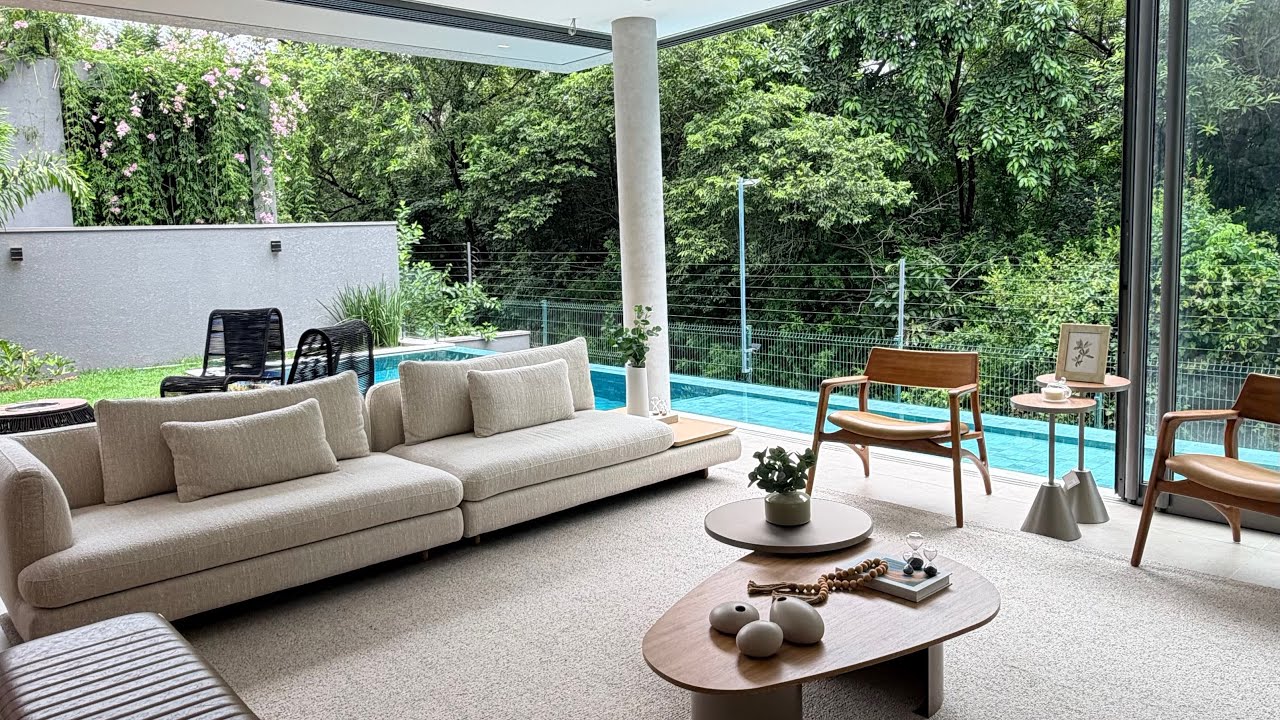 Casa Alto Padrão fundo pra Área verde | Alphaville Nova Esplanada - Sorocaba | mobiliada e decorada