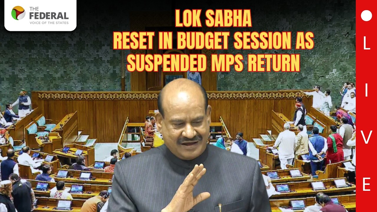 Lok Sabha live: Suspended MPs reinstated, House resumes Budget Session work