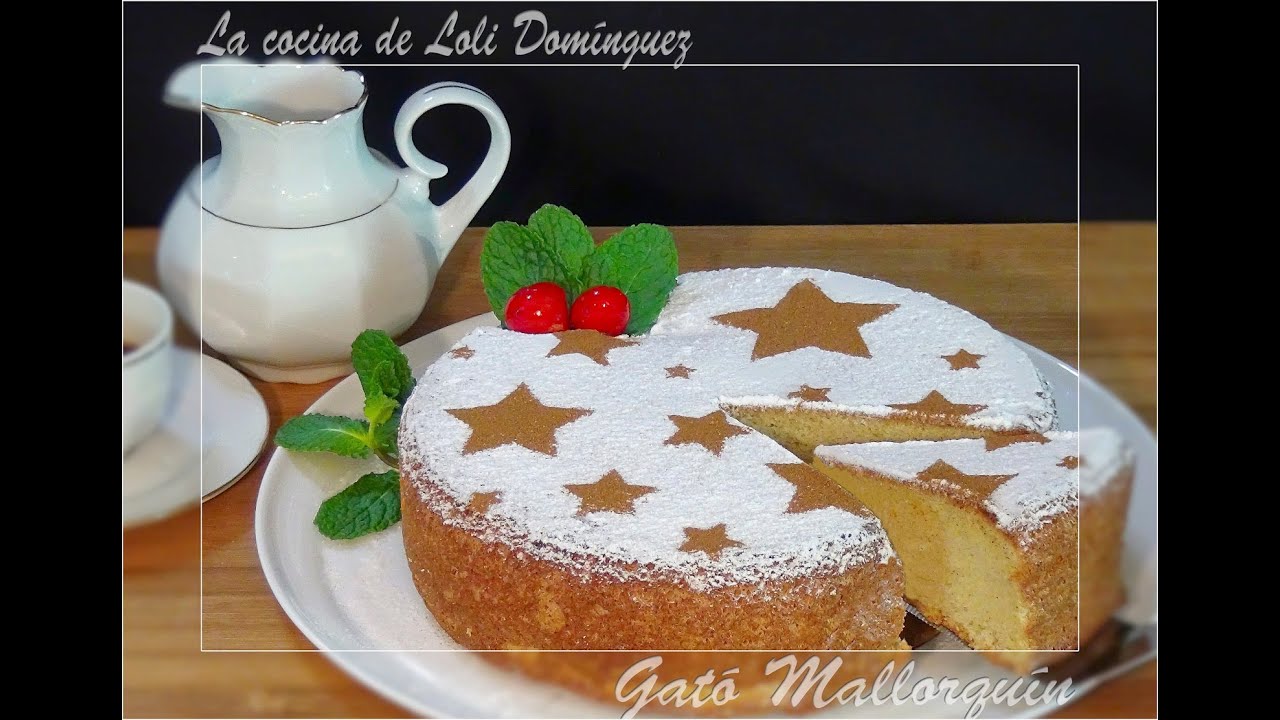 Gató Mallorquín - La Cocina de Loli Domínguez. Loli Domínguez