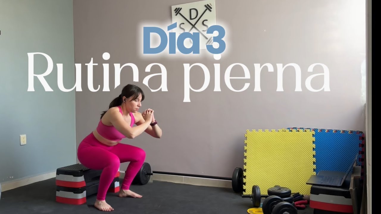 Rutina rápida de piernas en casa, sin equipo ✨. Día 3. Reto enero/febrero