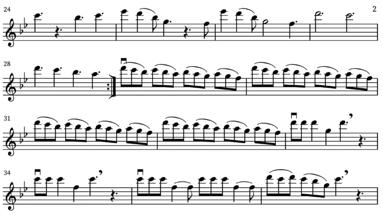 A Thousand Years - John Michael Howell, JVKE, & ZVC - Violin Sheet Music