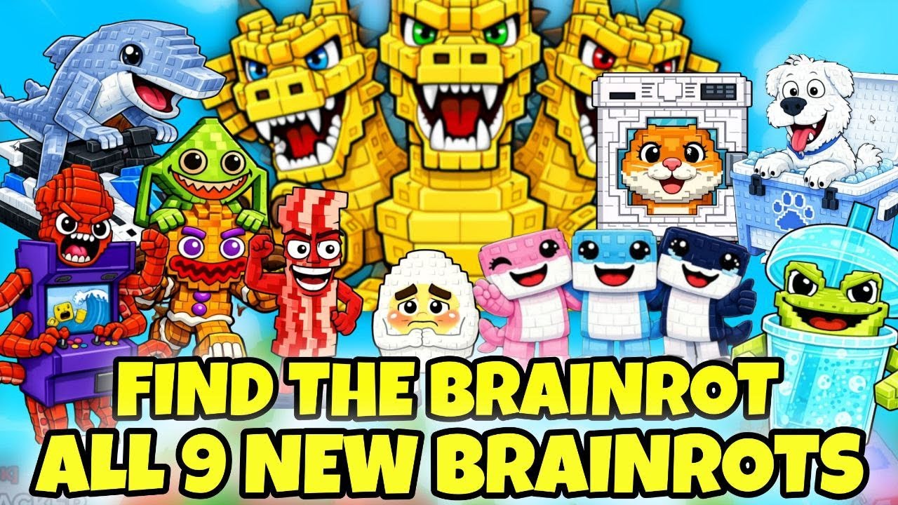 How To Get All 9 NEW BRAINROTS in Find the Brainrot 362 | Roblox