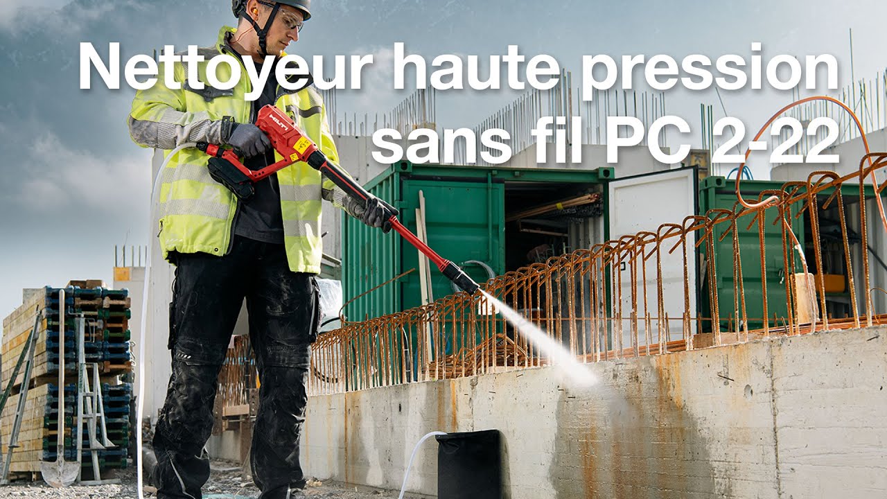 Guide de d&eacute;marrage rapide : installation du nettoyeur haute pression sans fil PC 2-22