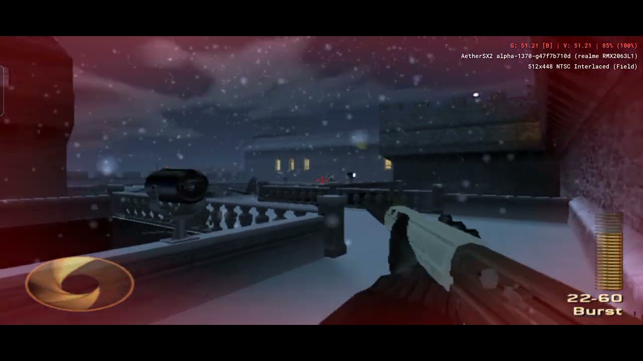 AetherSX2 (PS2 emulator) - James Bond 007: Nightfire - Android snapdragon 720G