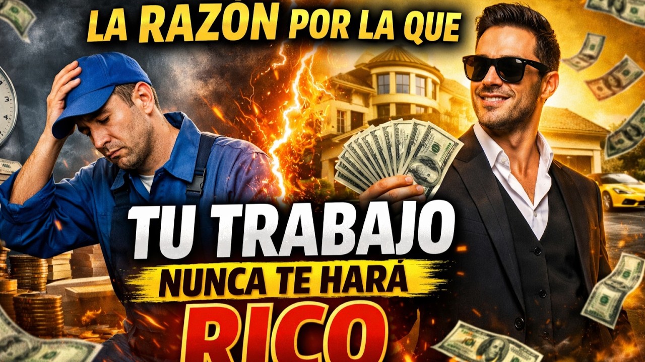 La razón por la que tu trabajo nunca te hará rico