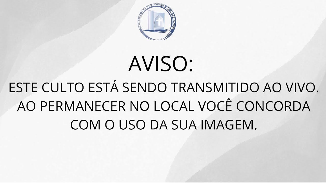 CULTO DE DOMINGO | 25/01/2026 | 10H