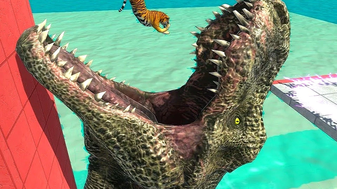 Giant Crocodile vs Tiger! Deadly Evolution Trap Battle 💥 | Animal Revolt Battle Simulator