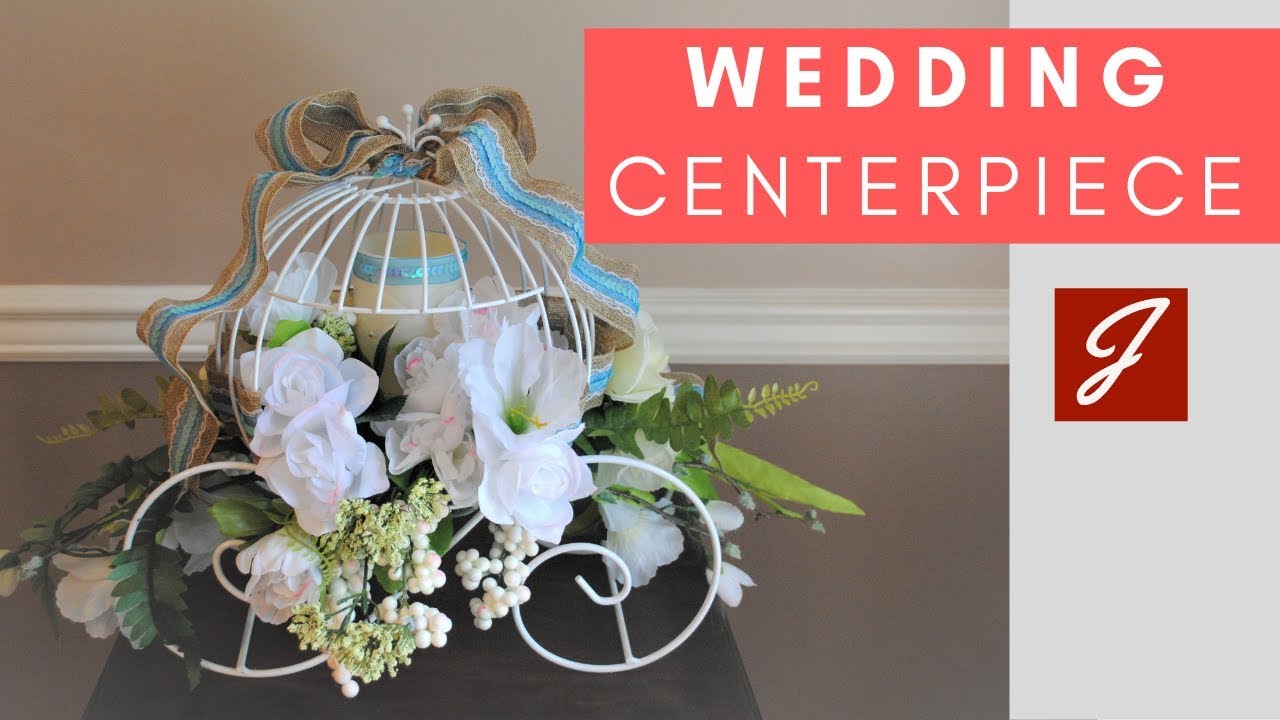 Wedding Centerpiece Cinderella Theme Easy DIY