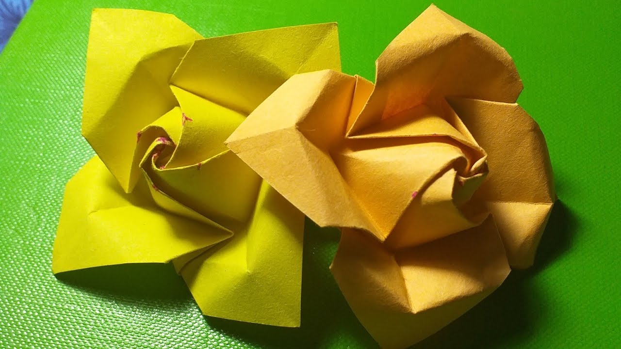 blooming rose (Naomiki Sato) (square and pentagone)
