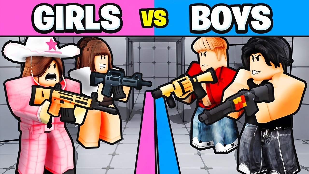 Boys vs Girls in Roblox Rivals