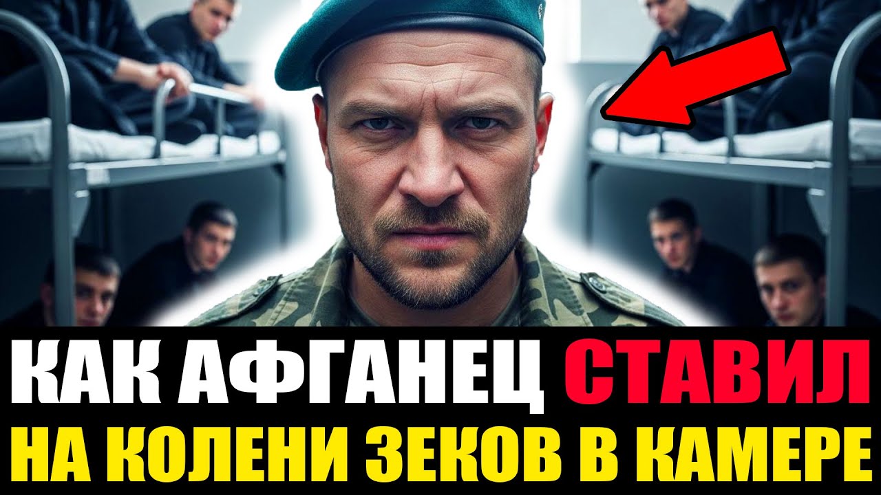АФГАНЕЦ ПОПАЛ В «ПРЕСС-ХАТУ»: Через 5 Минут ЗЕКИ СТОЯЛИ НА КОЛЕНЯХ!