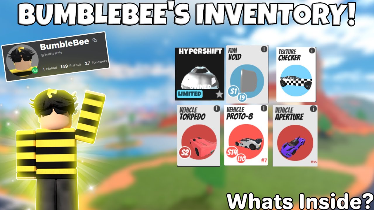 BumbleBee's Inventory! | Roblox Jailbreak Trading
