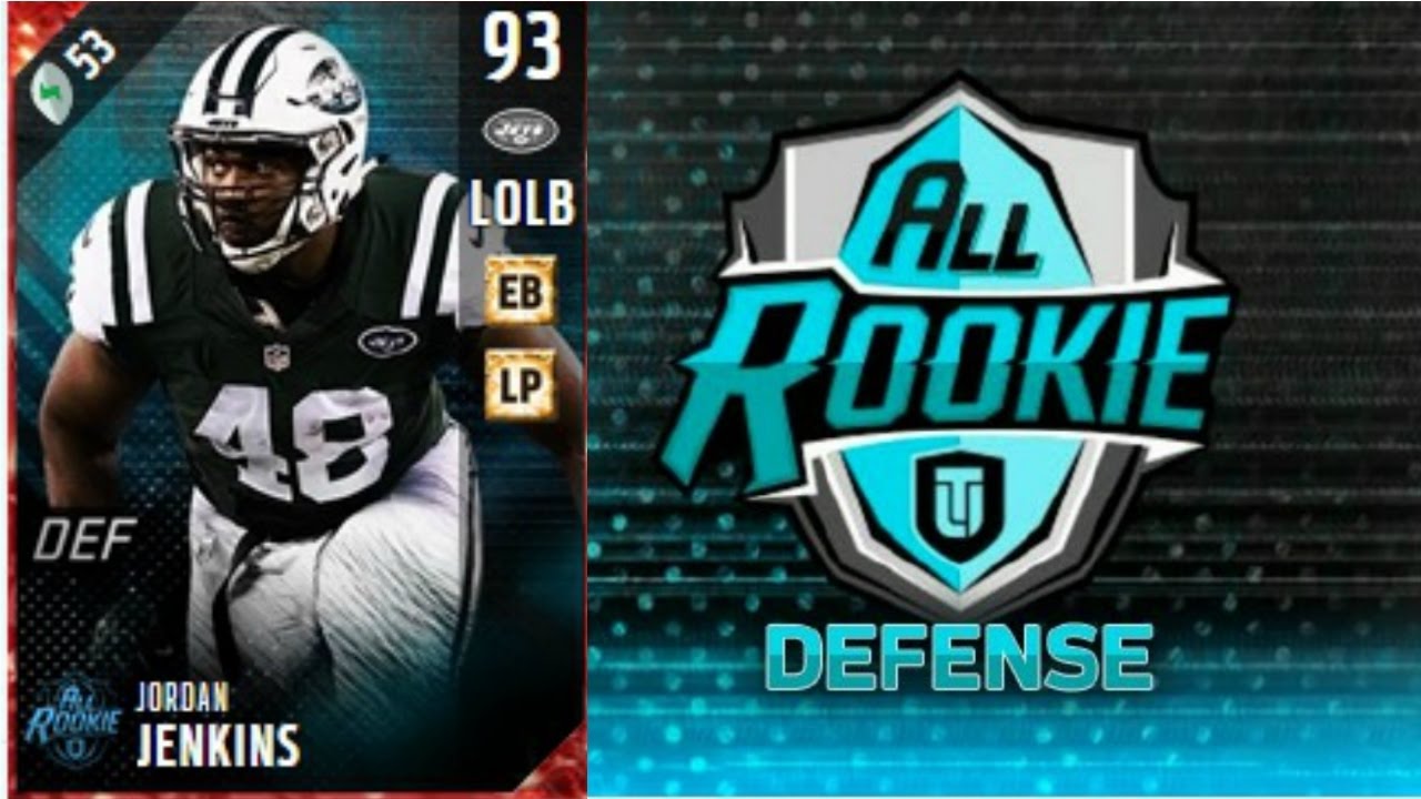 All-Rookie Jordan Jenkins | Player Review | Madden 17 Ultimate Team Gameplay