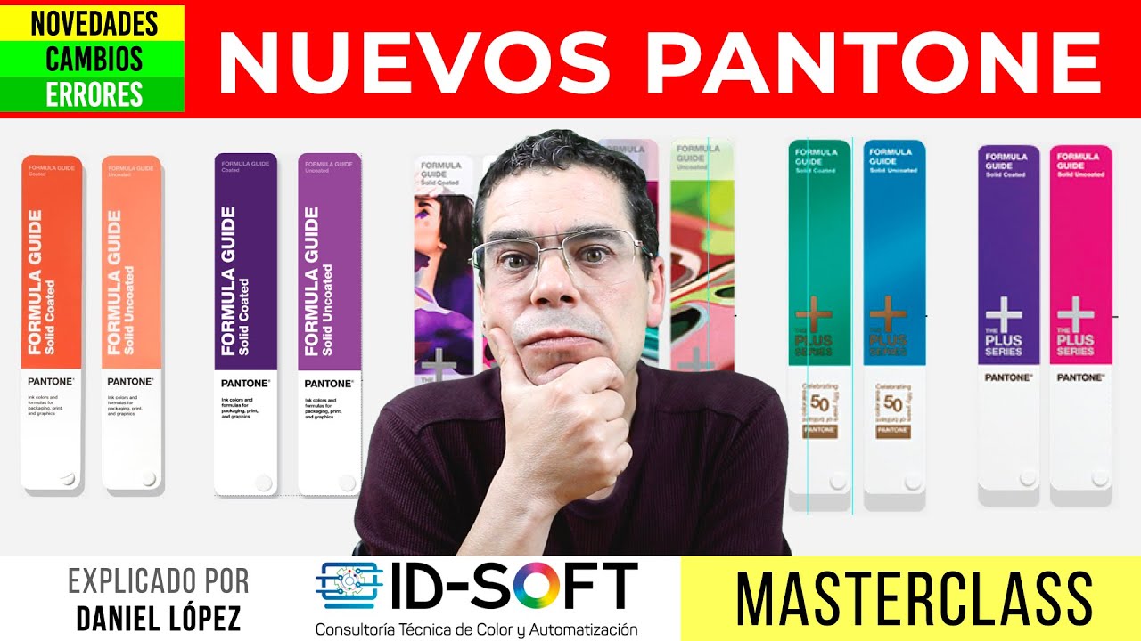 NOVEDADES PANTONE ¡todo ha cambiado! 👉 CAMBIOS y ERRORES IMPORTANTES 😱😡