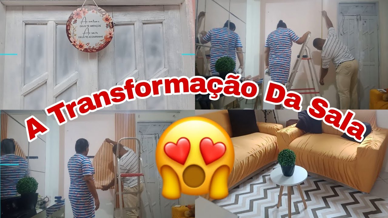 OLHA COMO FICOU MINHA SALA  😍VLOG