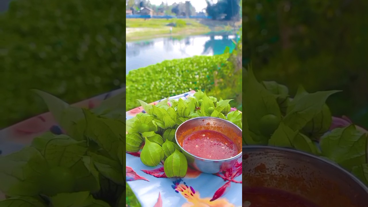 Fotka Recipe🥰🤩/Cape Gooseberry Recipe # Viral recipe # viral shorts # youtube