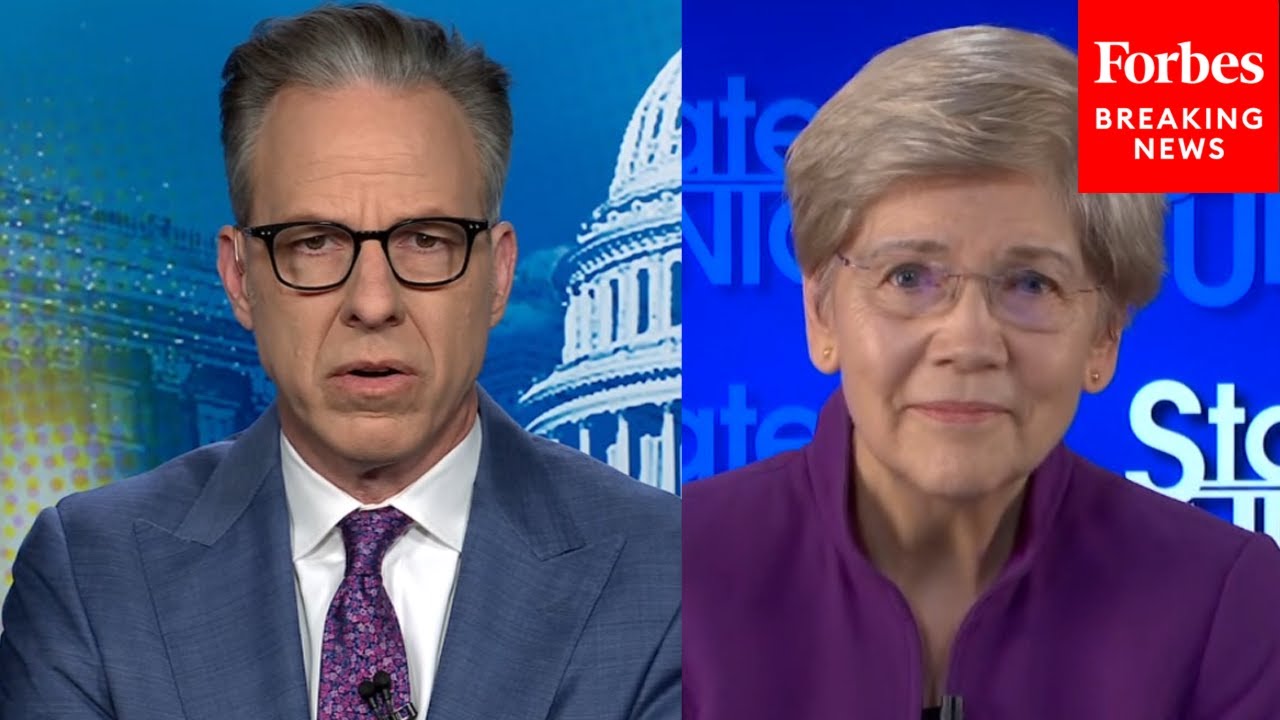 Elizabeth Warren Asked Point Blank About Democratic Party's 'Historically Low' Approval Ratings