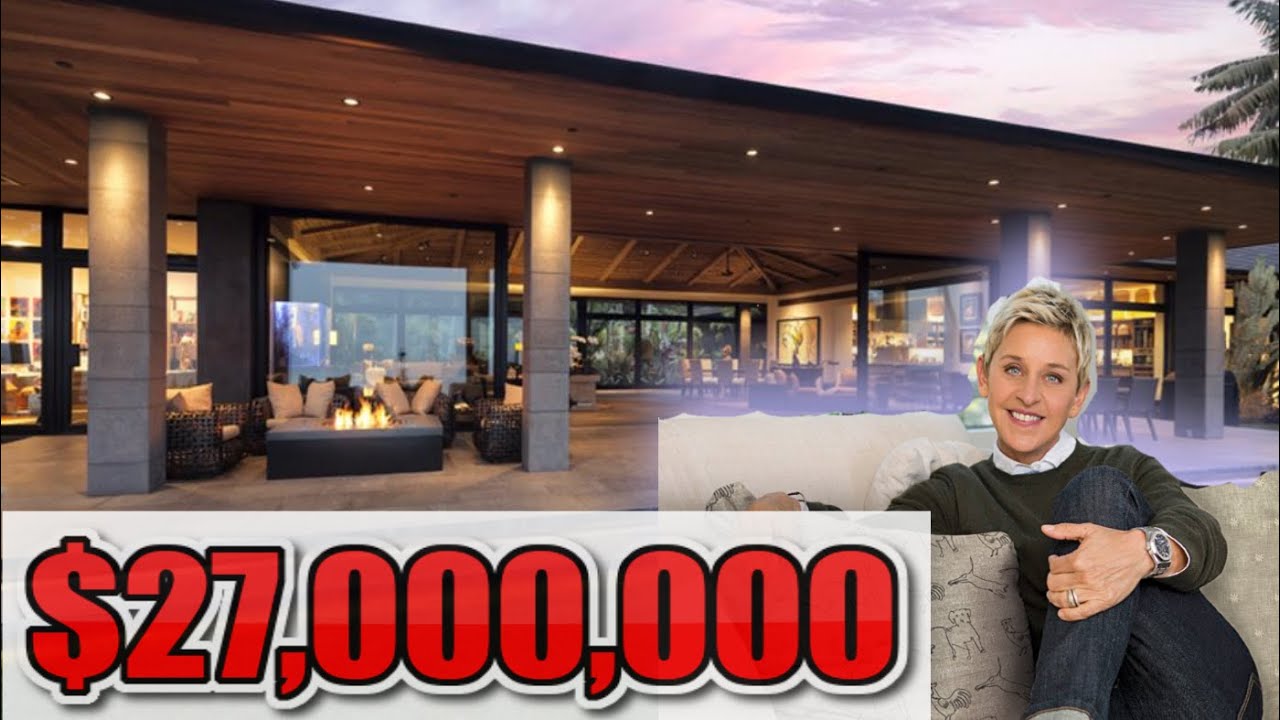 INSIDE ELLEN DEGENERES' $27,000,000 Quarantine House Tour