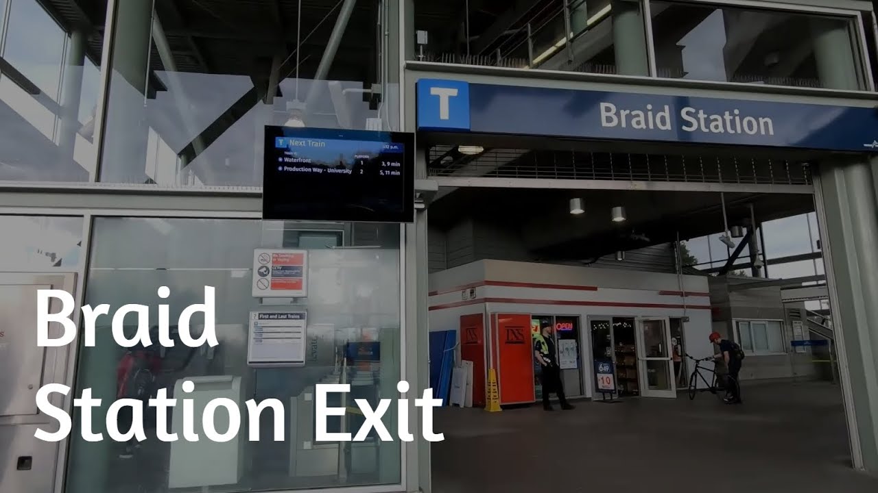 Quick Review of the Braid Station Entrance/Exit | Expo Line | Skytrain