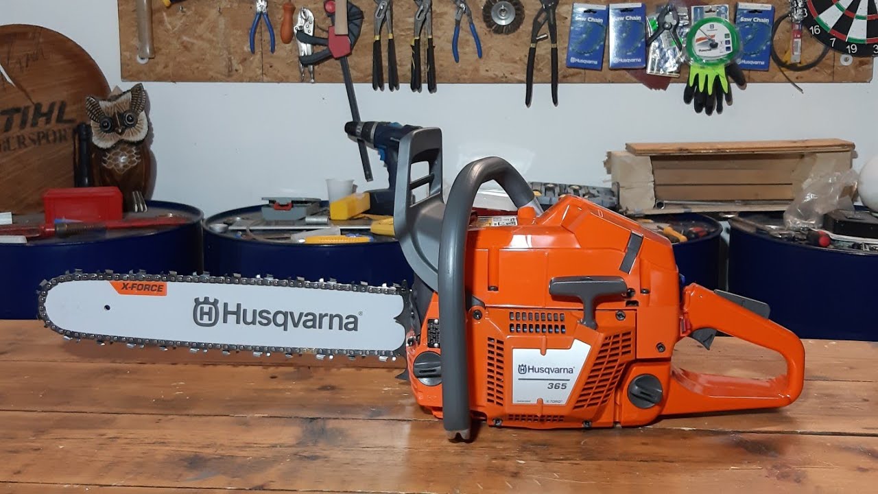 Chainsaw Husqvarna 365 X-Torq Unboxing