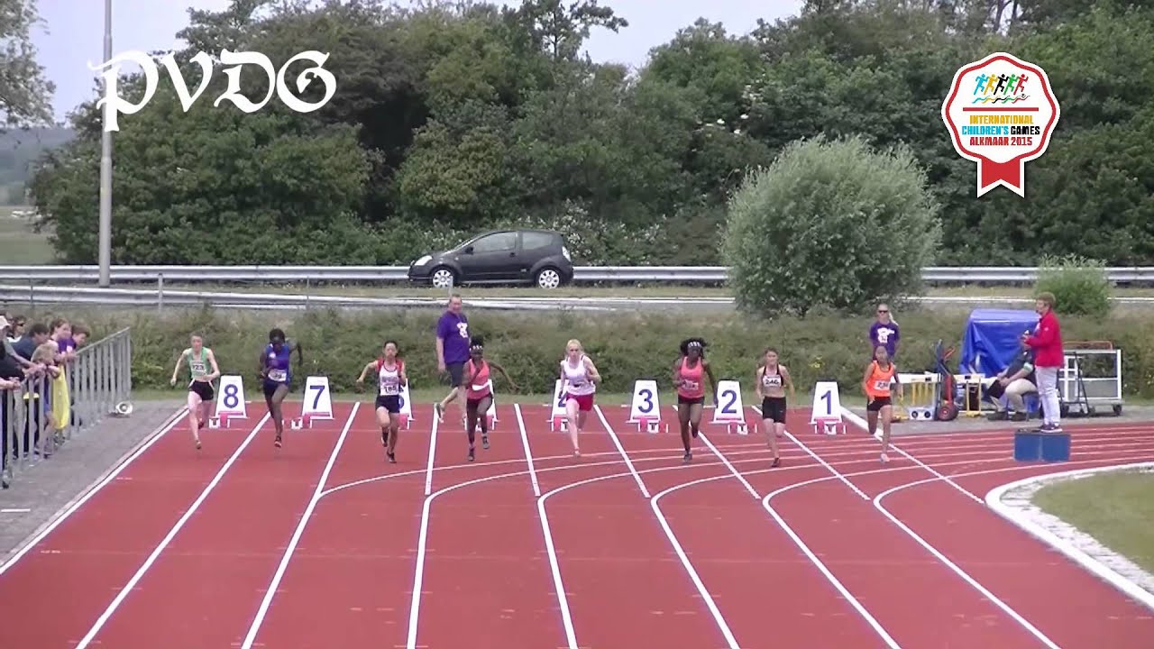 ICG 2015 - Girls 100m - A final