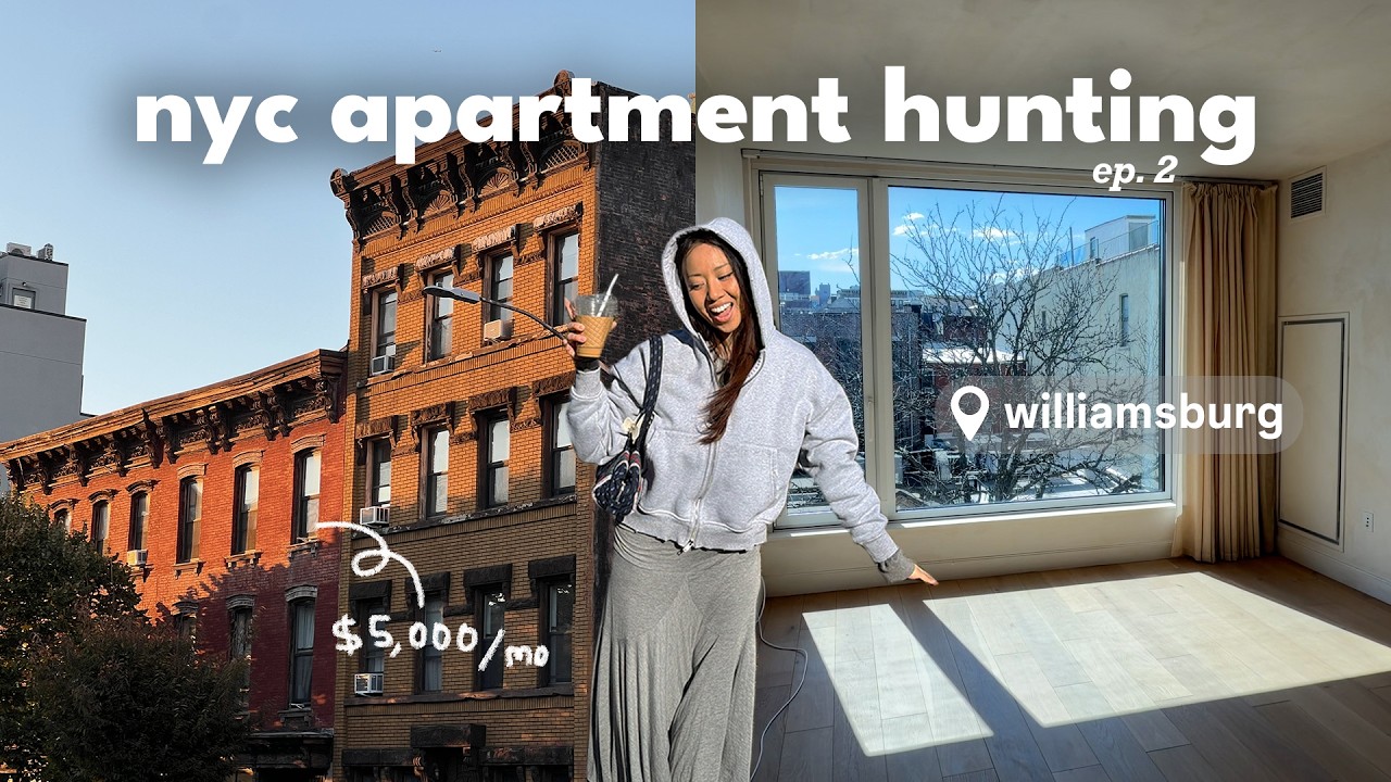 finding my *dream* NYC apartment ✨ williamsburg &hellip; is so expensive?? lofts & condos (ep. 2)