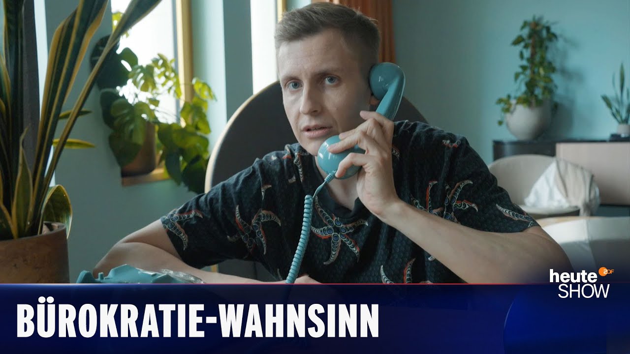 Lange Wartezeiten, mieser Service: Till Reiners &uuml;ber B&uuml;rokratie, Teil 1 | heute-show