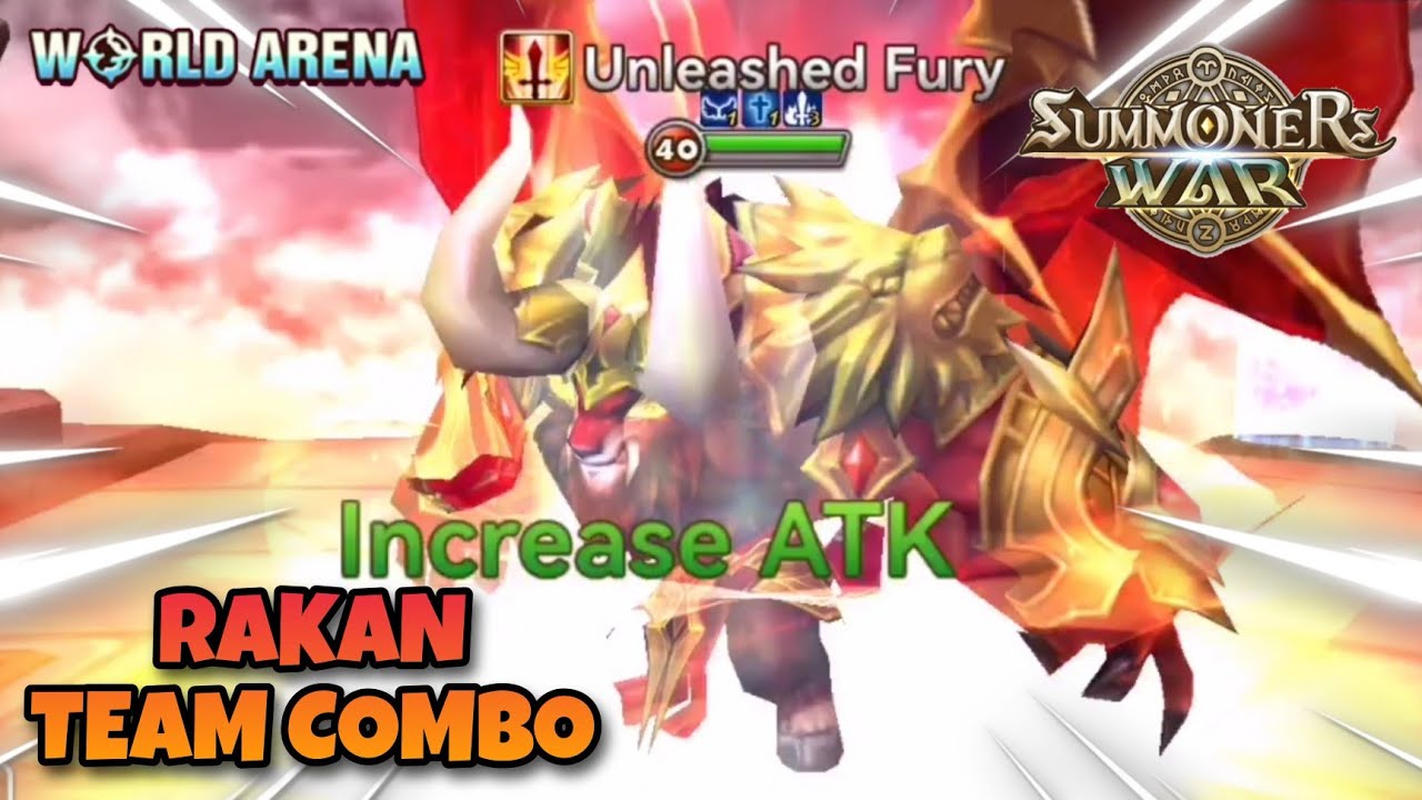 Rakan Team Combo in World Arena Ep. 2 - Summoners War