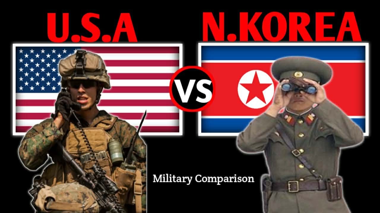 USA vs North Korea: Military Power Comparison 2026 | Who Would Win a War? 🇺🇸⚔️🇰🇵