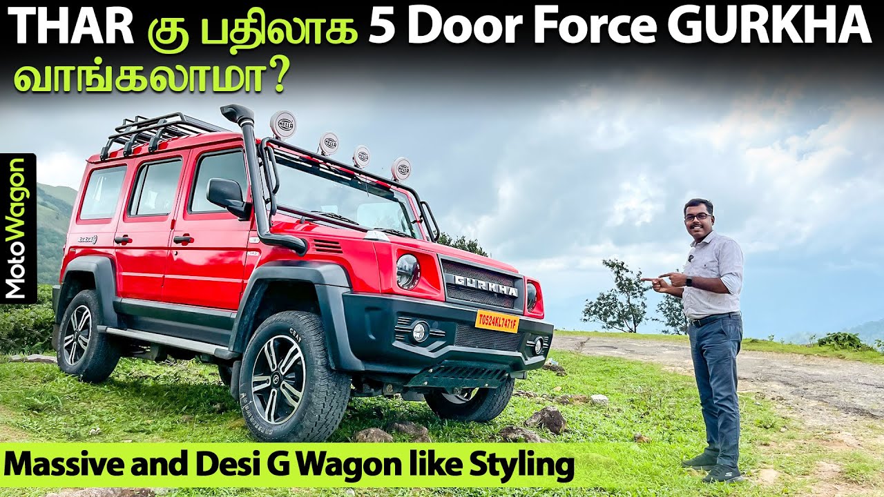 Should You Consider Force Gurkha 5 Door Over Mahindra Thar? | Gurkha 5 Door Review Tamil | MotoWagon