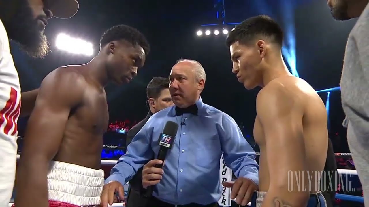 Abdullah Mason Vs. Angel Rebollar. | Full Fight Highlights 