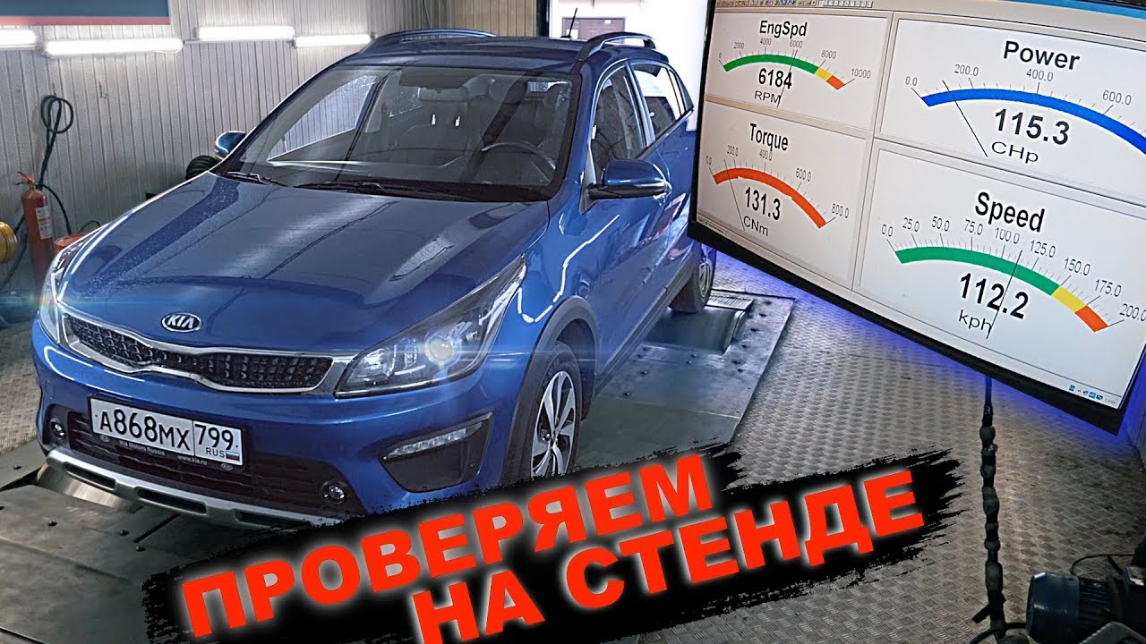 РАЗОБЛАЧЕНИЕ KIA RIO X-LINE 2019 ЗАМЕР на СТЕНДЕ.