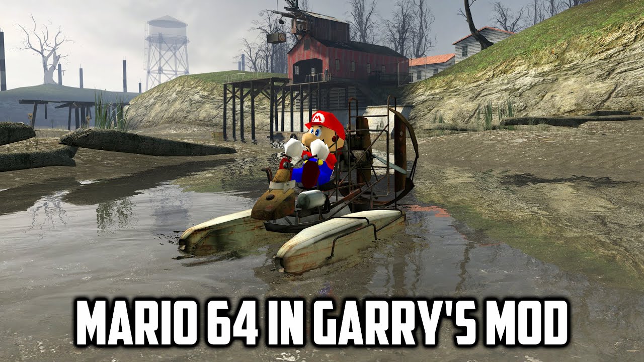 ⭐ Super Mario 64 in Garry's Mod - G64 - Half-Life 2 (Vehicles)