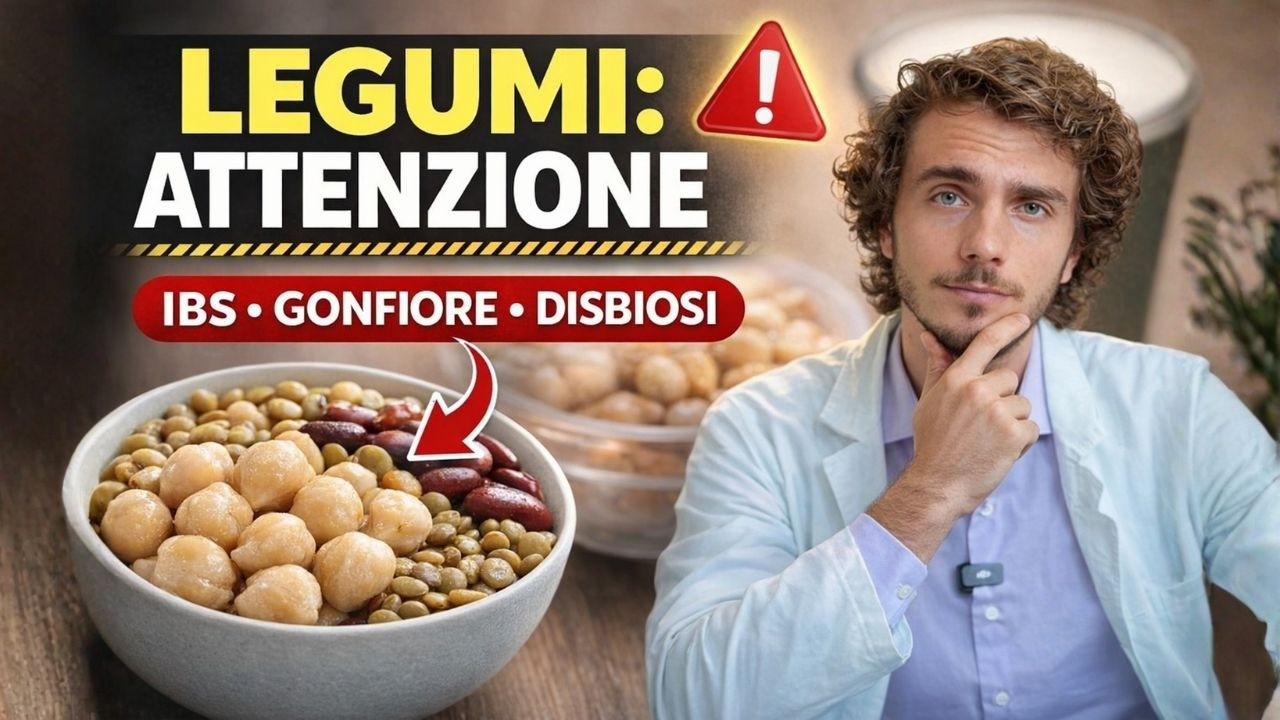 “LEGUMI: ti hanno mentito sulle PROTEINE (e il tuo intestino lo sa)”