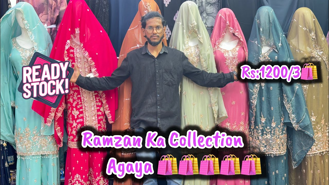 Ramzan Ka Collection Agaya || Rs:1200/3🛍️” Cotton Suits,PartyWear Pakistani Suits & Wedding Dreeses 