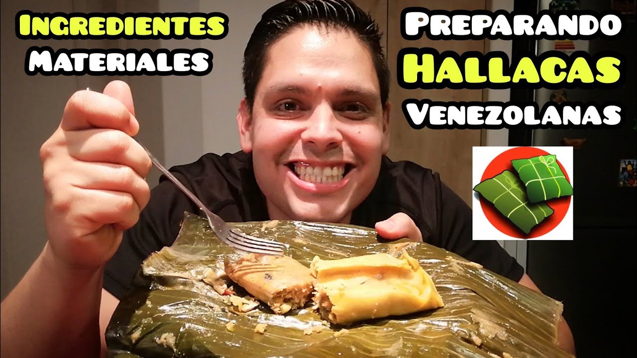 PREPARANDO HALLACAS VENEZOLANAS