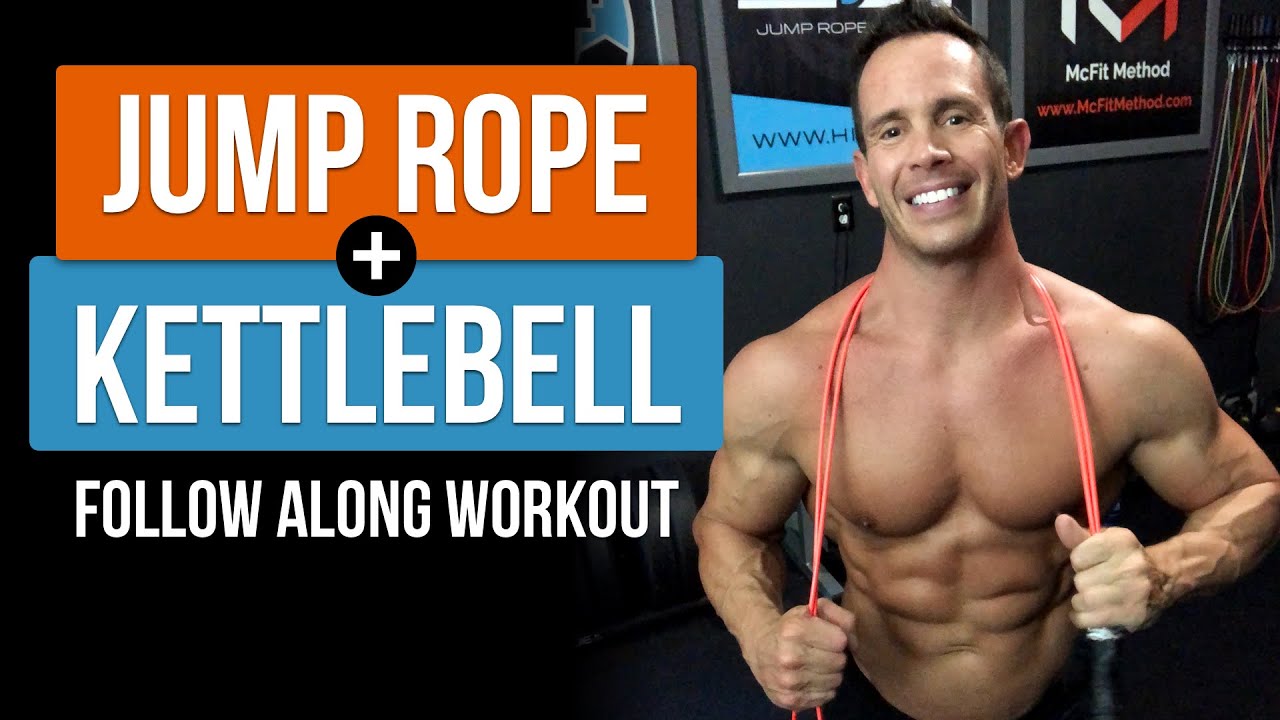 Jump Rope & Kettlebell Workout - 20 Minutes