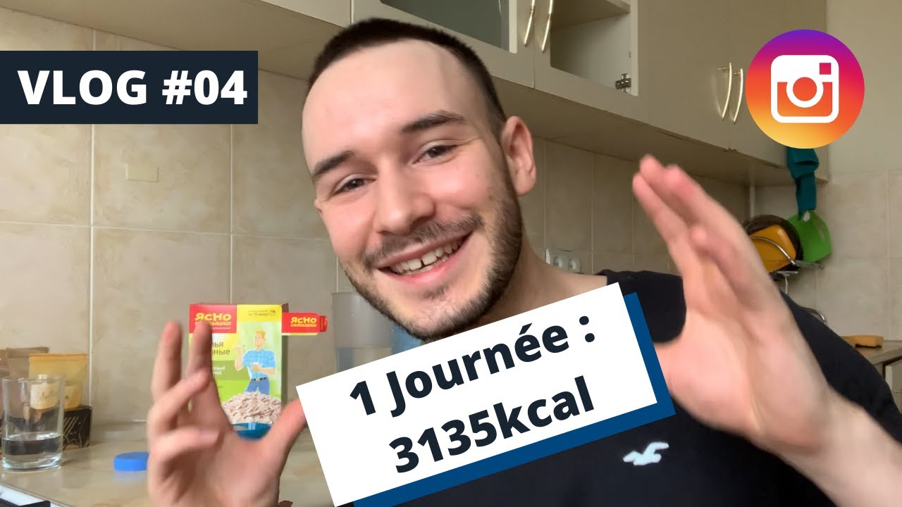 PRISE DE MASSE ECTOMORPHE : Une journée complète avec moi ✔️ (3135kcal + NOUVEAU INSTA) 💪 VLOG#4